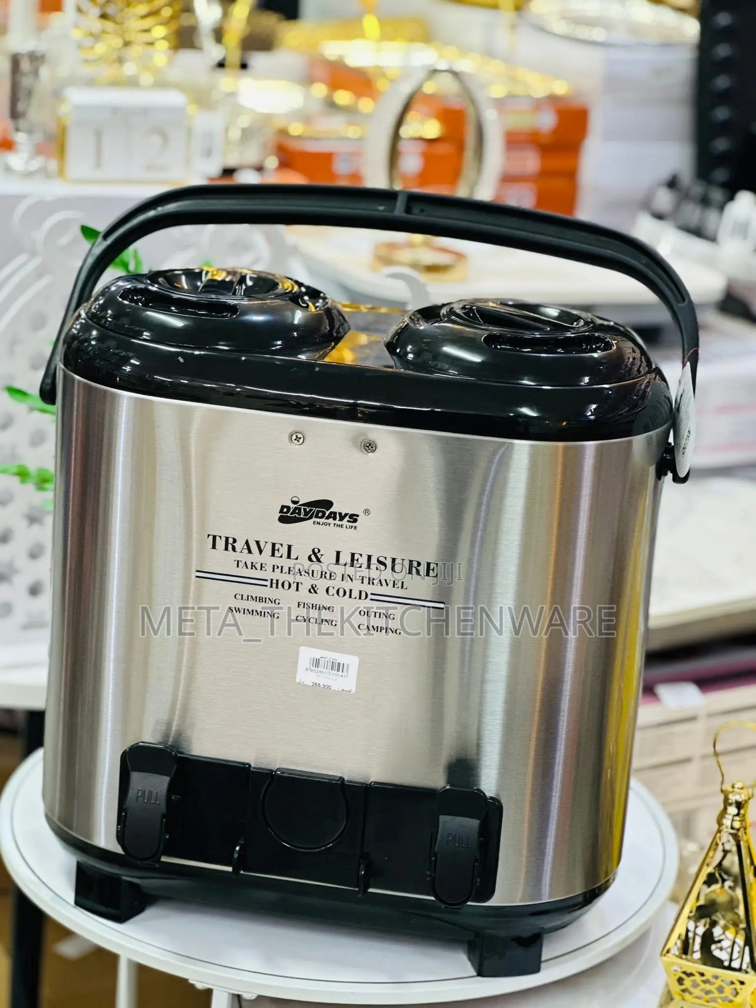 Twin Hot Cold Thermos Tea Coffee Flask 15 Litres