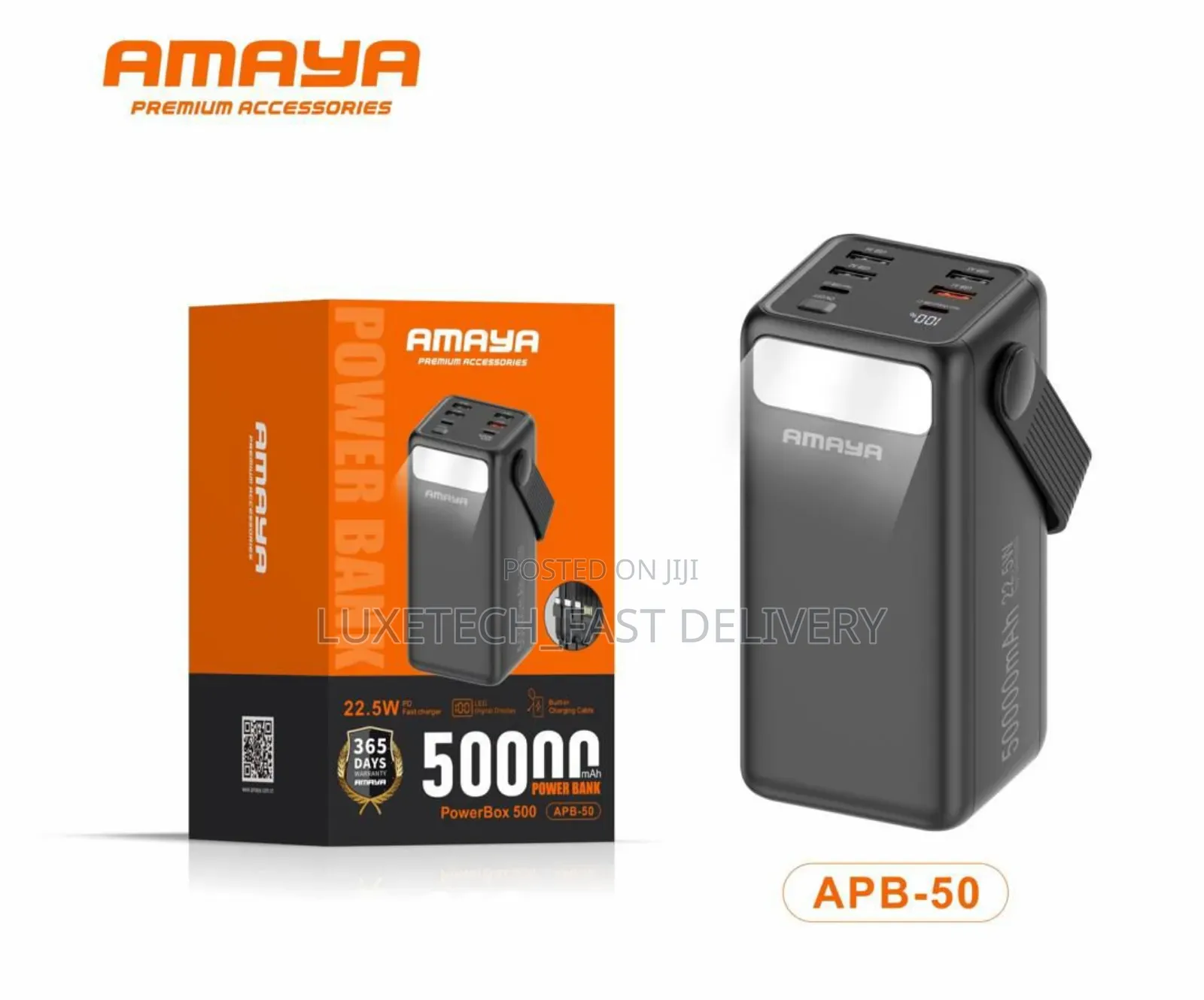 Amaya 22.5w Power Bank 50,000mah