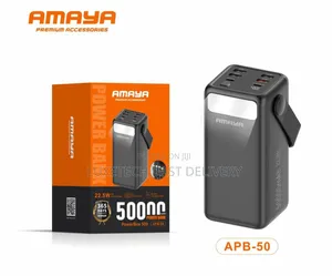Amaya 22.5w Power Bank 50,000mah
