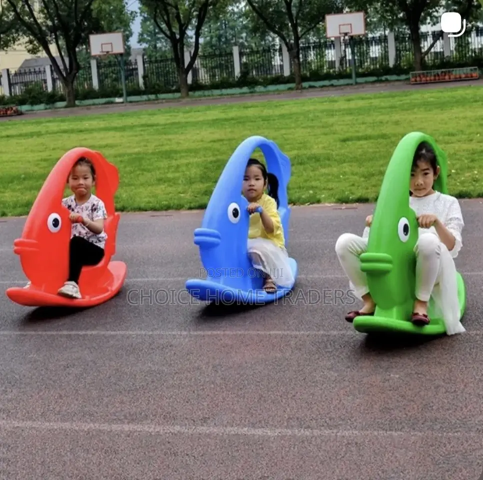Kids Fish Rocking Seesaw