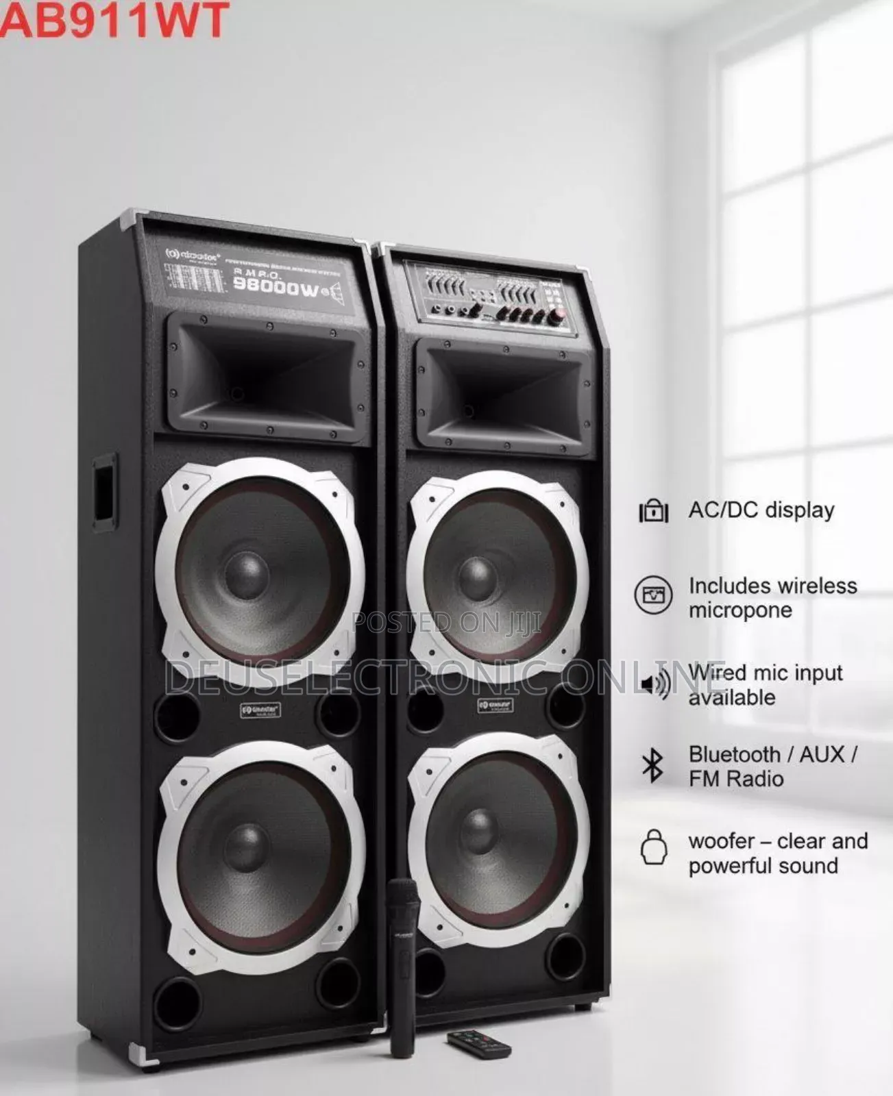 Professional Double)Spikes Wireless 78000w and 98000w