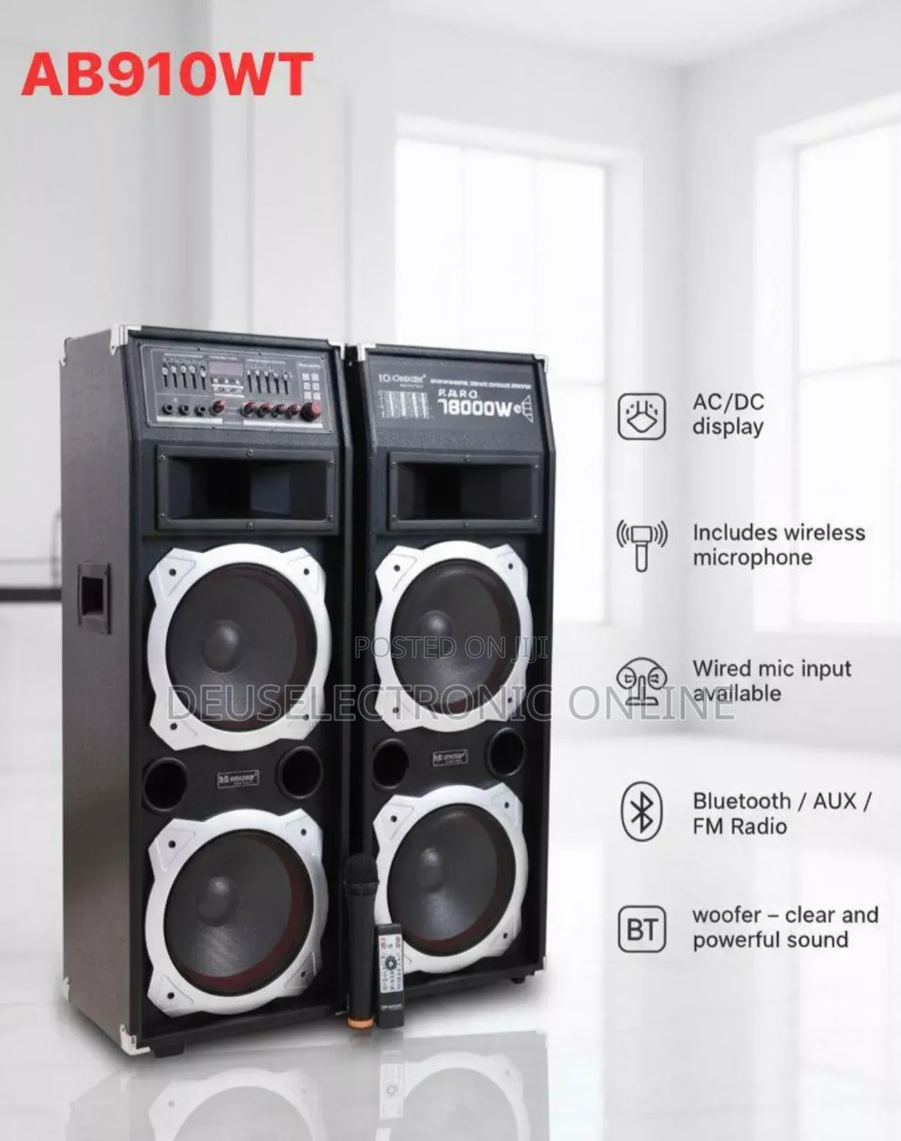 Professional Double)Spikes Wireless 78000w and 98000w