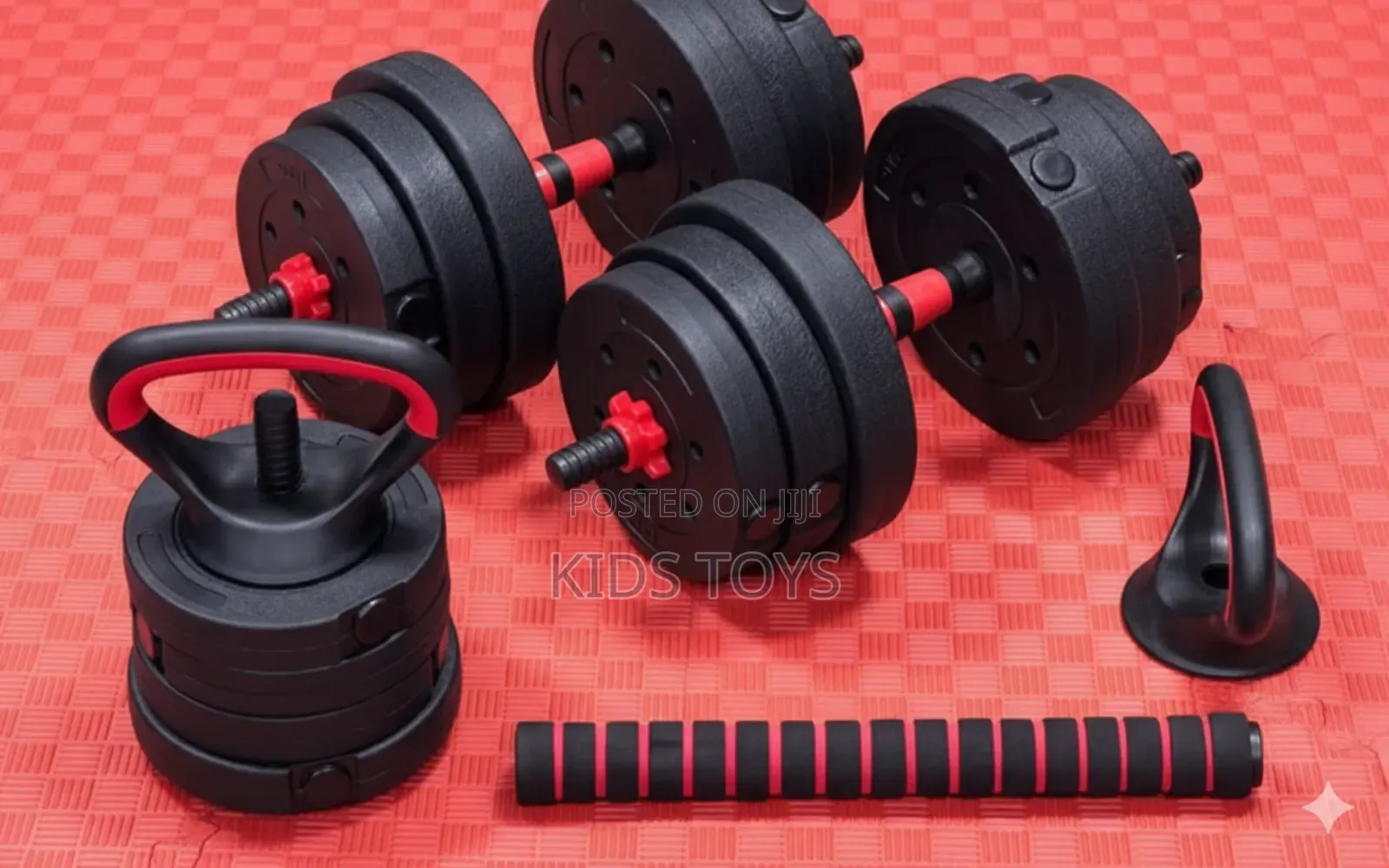 30kg Dumbell With Connector Kettlebell