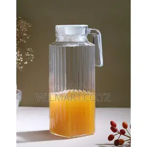 Luminarc Jug Quadro Fridge 1.3l With White Lid L9918
