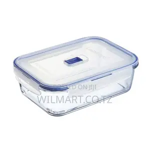 Luminarc Pure Box Rectangle Food Container 197cl Flat Rim P3549