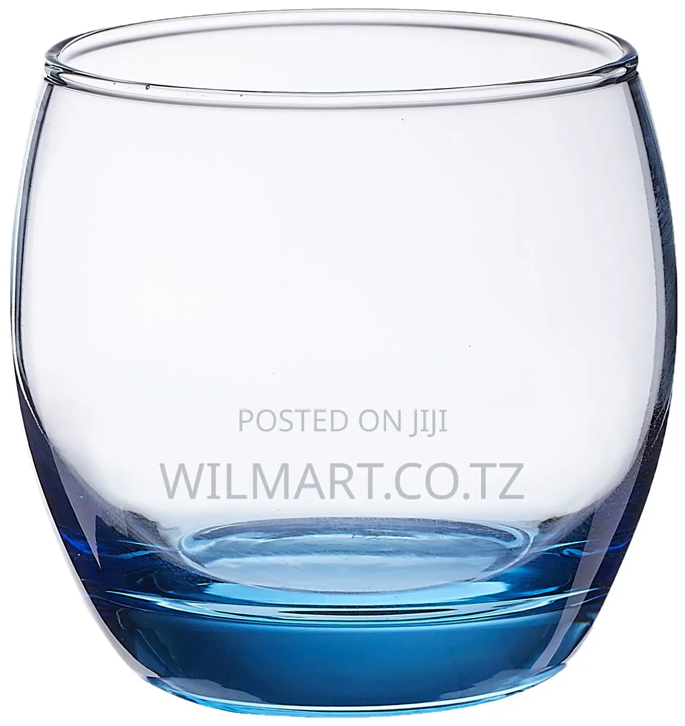 Luminarc Salto Solid Color Old Fashion Tumbler 6pcs 32cl/320ml Ice Blu