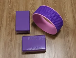 Yoga Wheel and Yoga Blocks