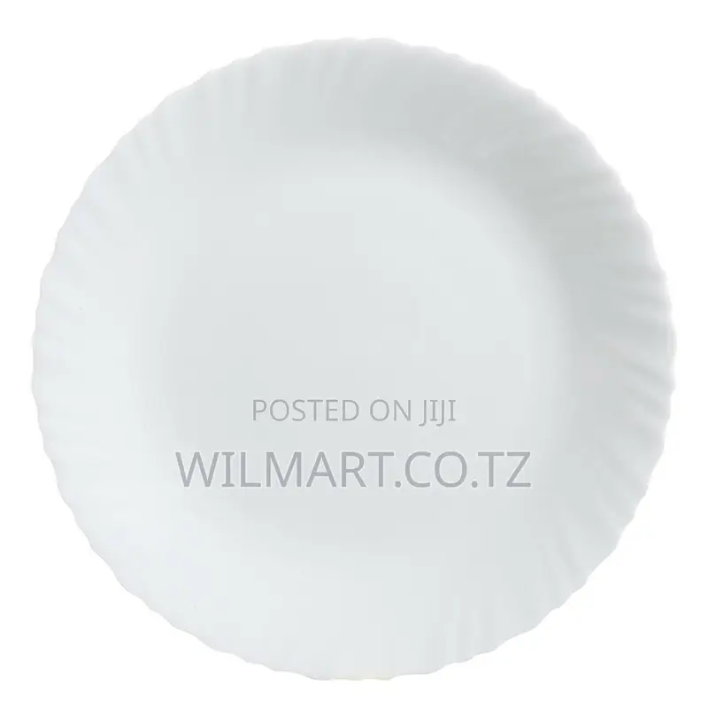 Luminarc Feston White Dinner Plate 27cm 6pcs P3978