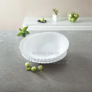 Luminarc Feston White Dinner Plate 27cm 6pcs P3978