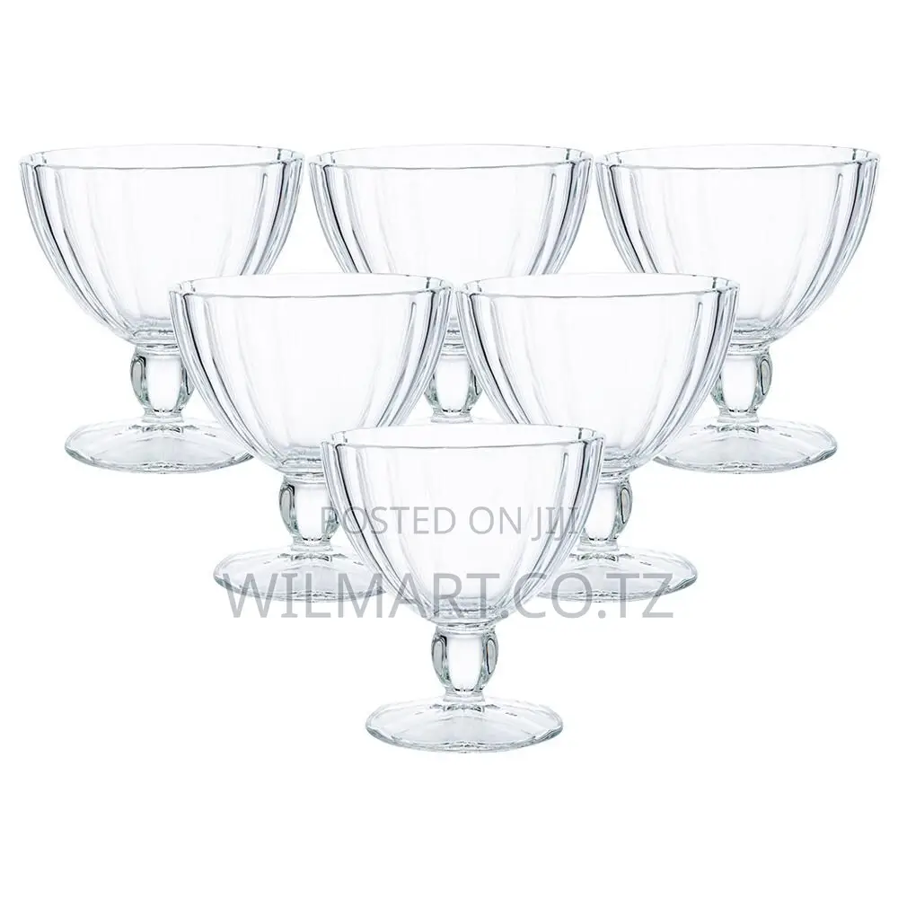 Luminarc Ice Cream Cup 6pcs Quadro 30cl/300ml N2322