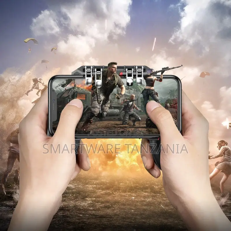 Hoco Gm7 Six-finger Mobile Controller Pubg Battlegrounds Gaming