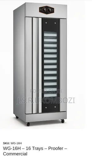 Proofer (Ya Kuumulia Ngano) 
Single Door - Tray 16
*