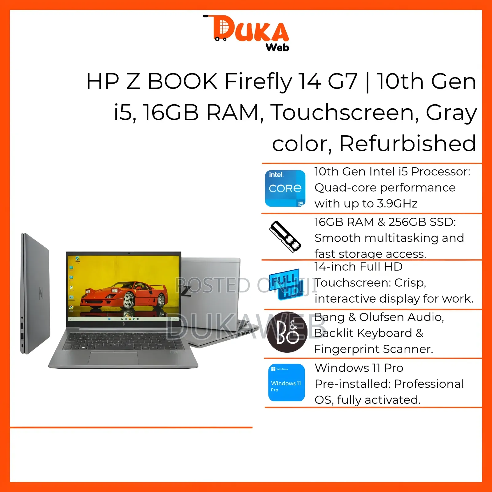 Laptop HP ZBook Firefly 14 G7 16GB Intel Core I5 SSD 256GB