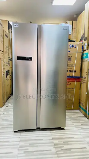 Midea Fridge Liter 573 Side by Side Smart Cool Digital Display App.