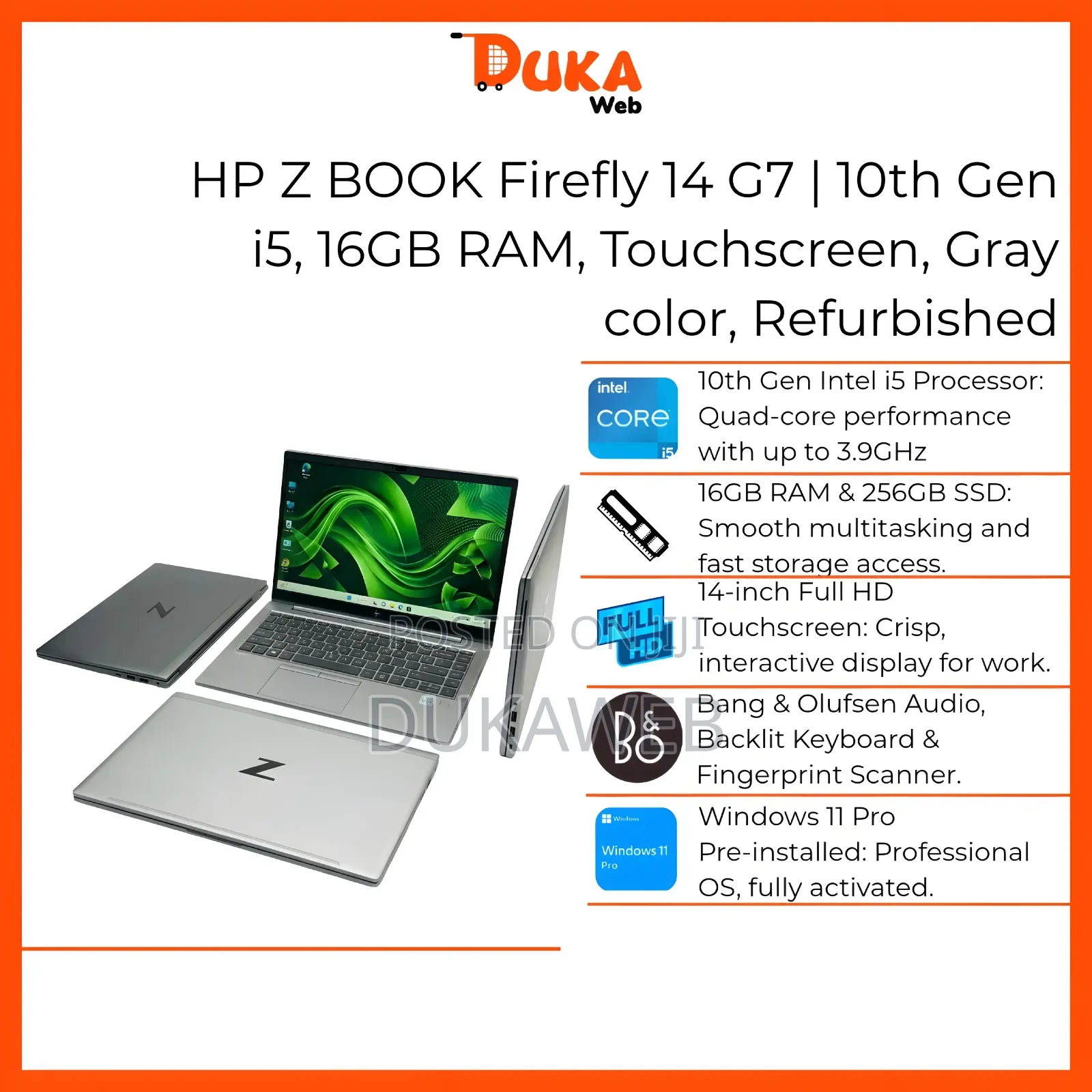 Laptop HP ZBook Firefly 14 G7 16GB Intel Core I5 SSD 256GB