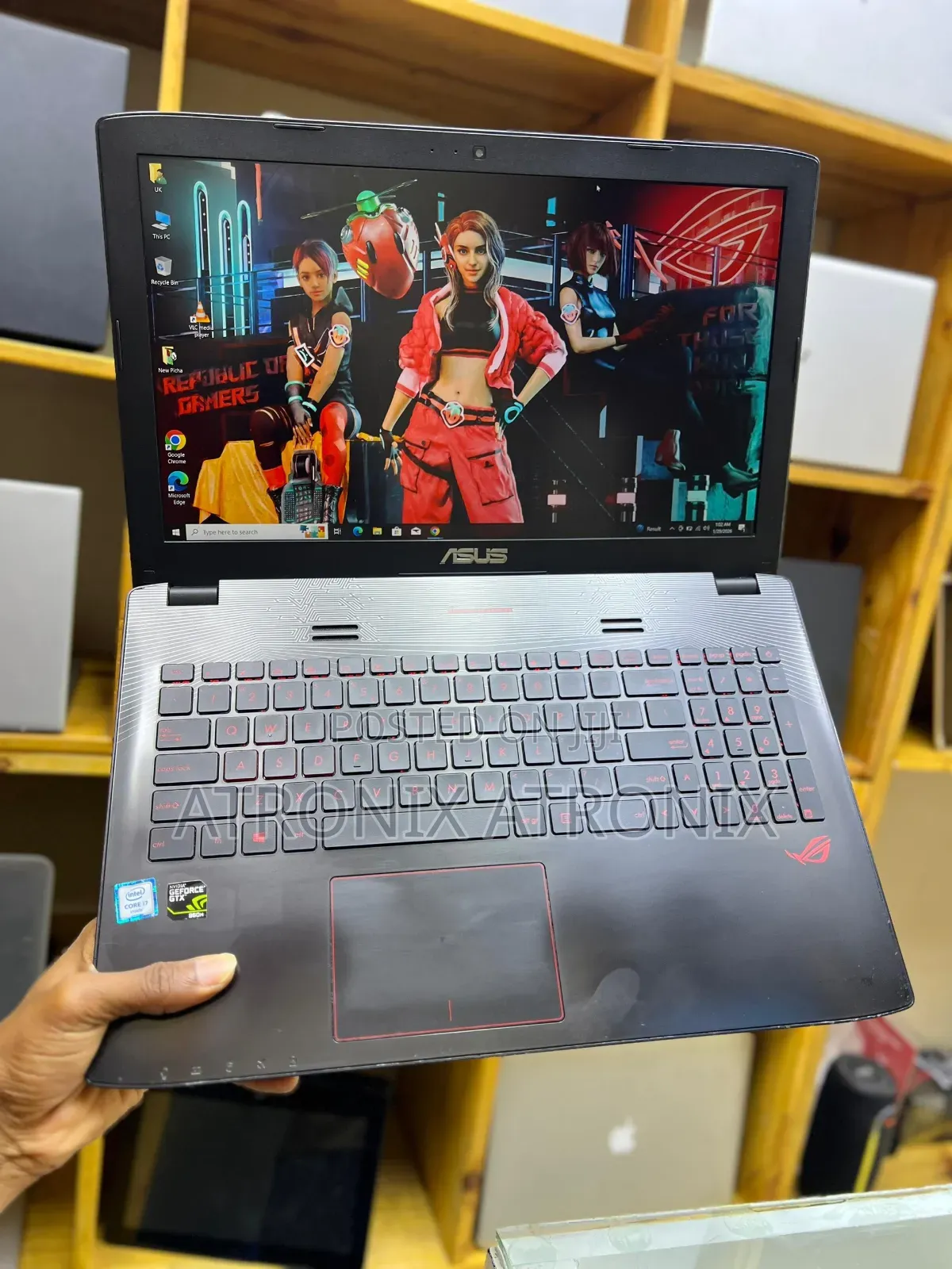 Laptop Asus ROG GL553VE 16GB Intel Core I7 SSD 256GB
