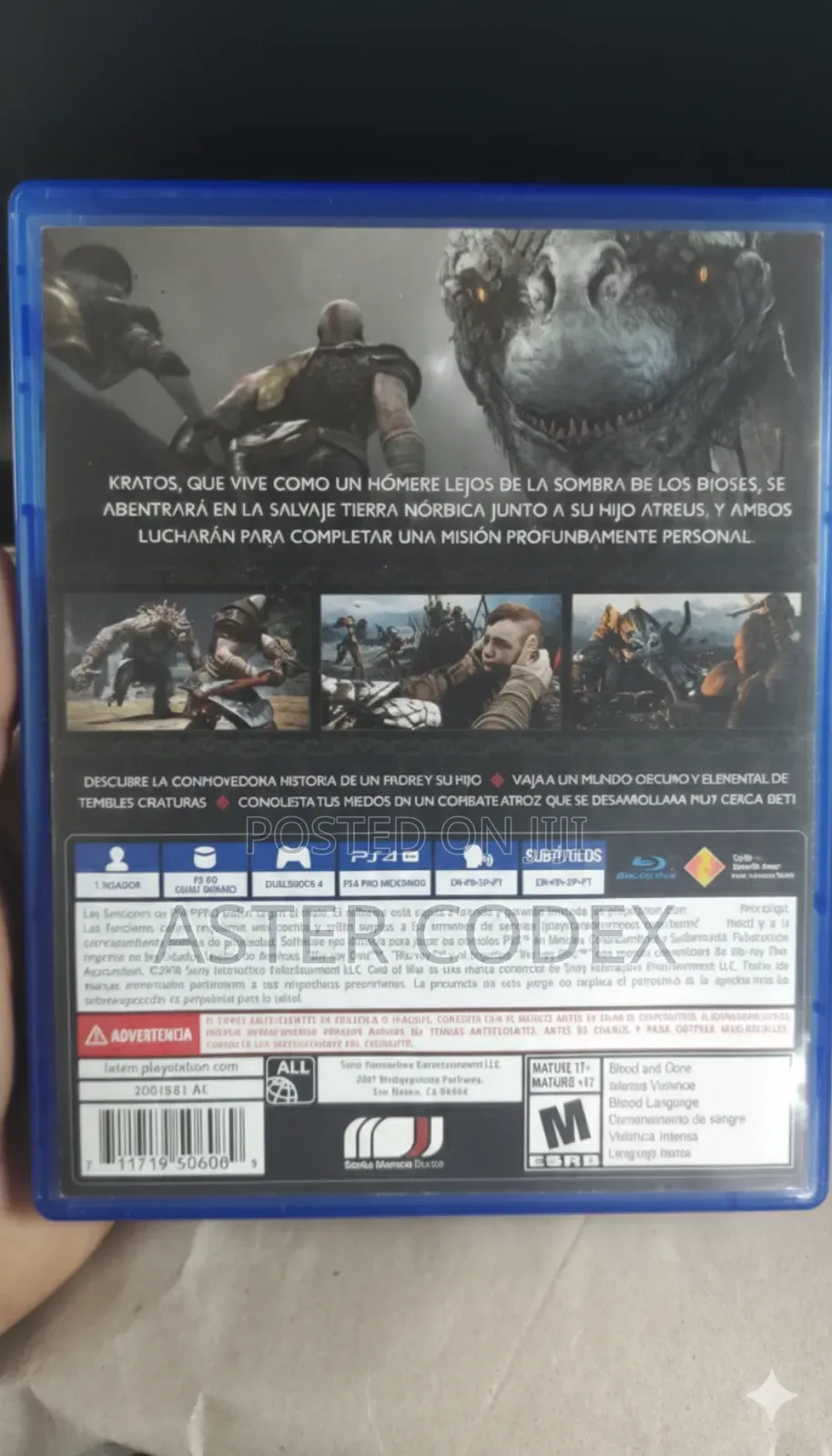 God of War 2018 Ps4 Disc