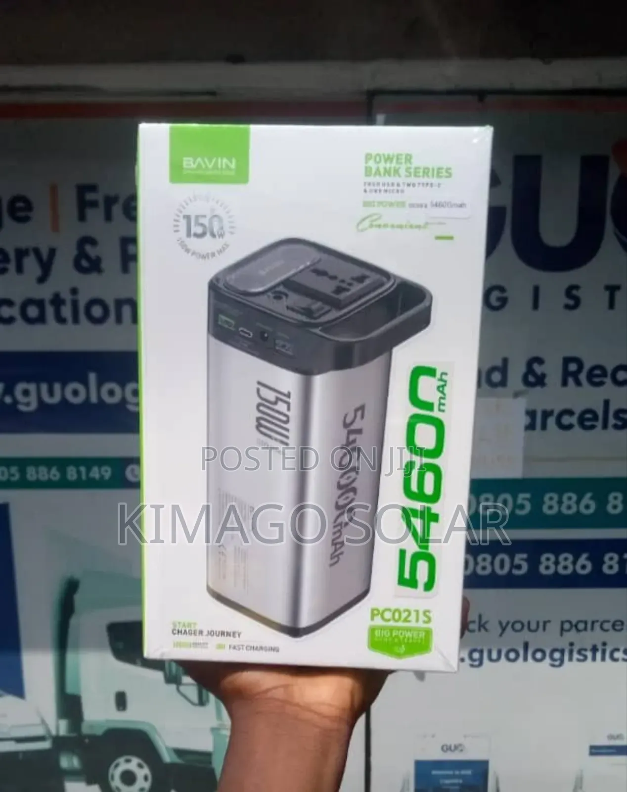 54,600mah Power Station Tumia, Simu, Tv, Freg Ndogo, Feni Za Chini