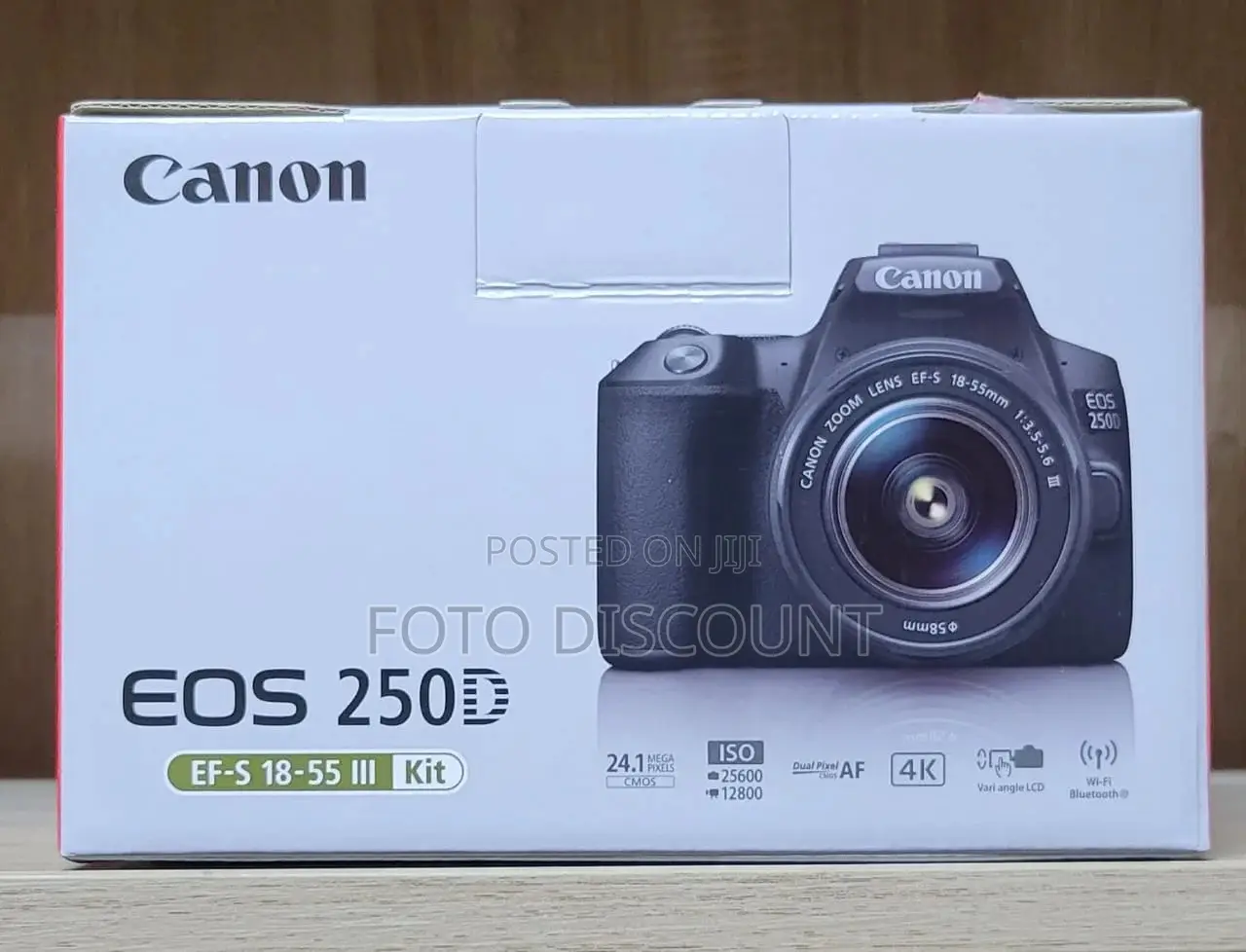 Canon Eos 250d Camera + 18-55 Iii Kit