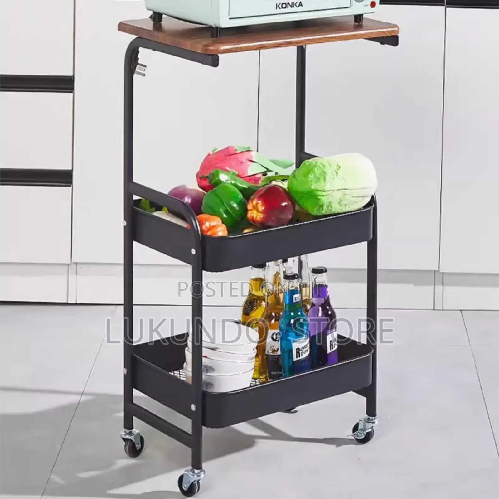Movable Mult-Layer Storage Rack