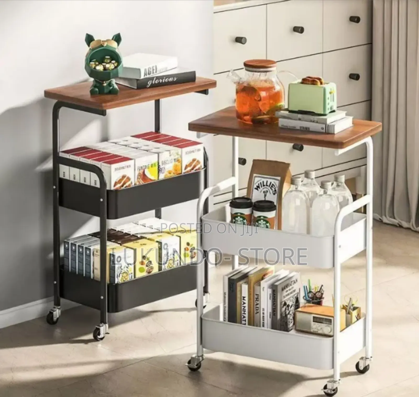 Movable Mult-Layer Storage Rack
