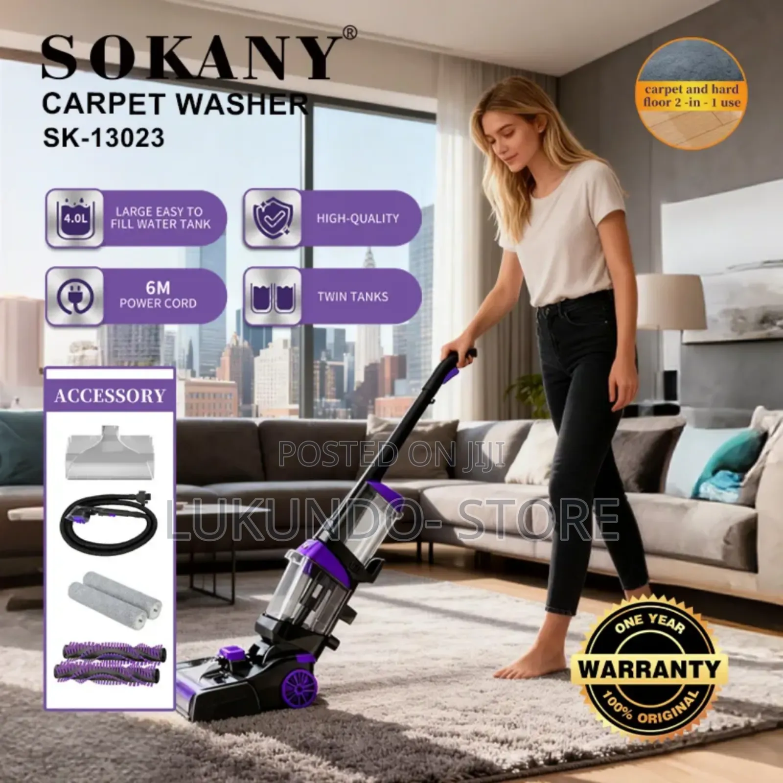 Sokany Powerful Suction Vacuum Cleaner