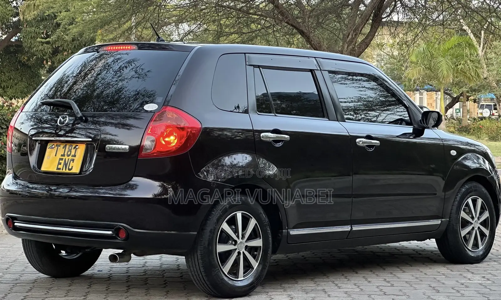 Mazda Verisa 2012 Maroon