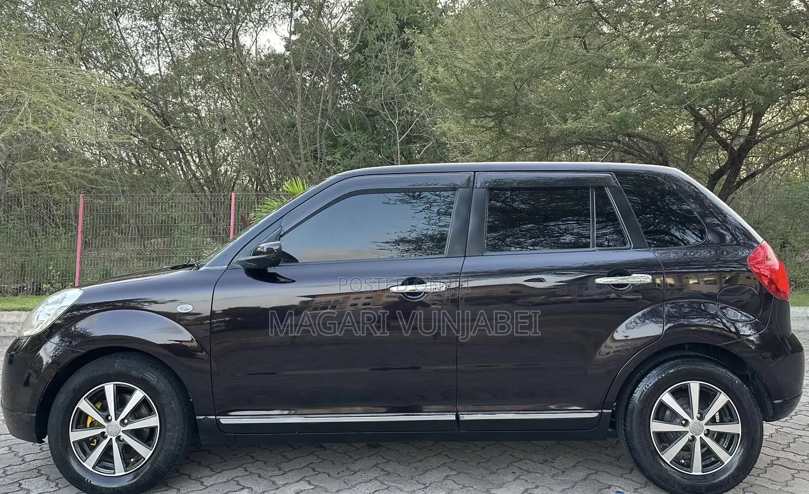 Mazda Verisa 2012 Maroon
