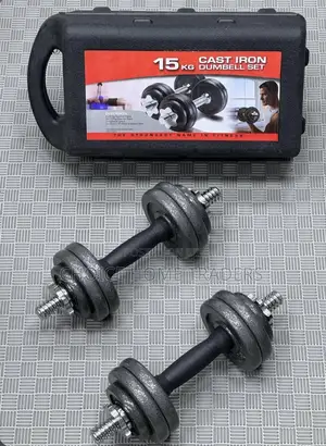 Chrome Dumbell Set 10kg