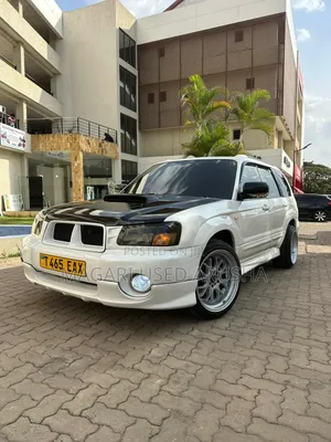 Subaru Forester 2002 White in Arusha - Cars, Jeff Magari Jiji.co.tz