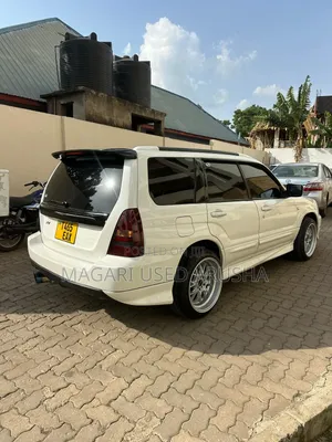 Subaru Forester 2002 White in Arusha - Cars, Jeff Magari Jiji.co.tz