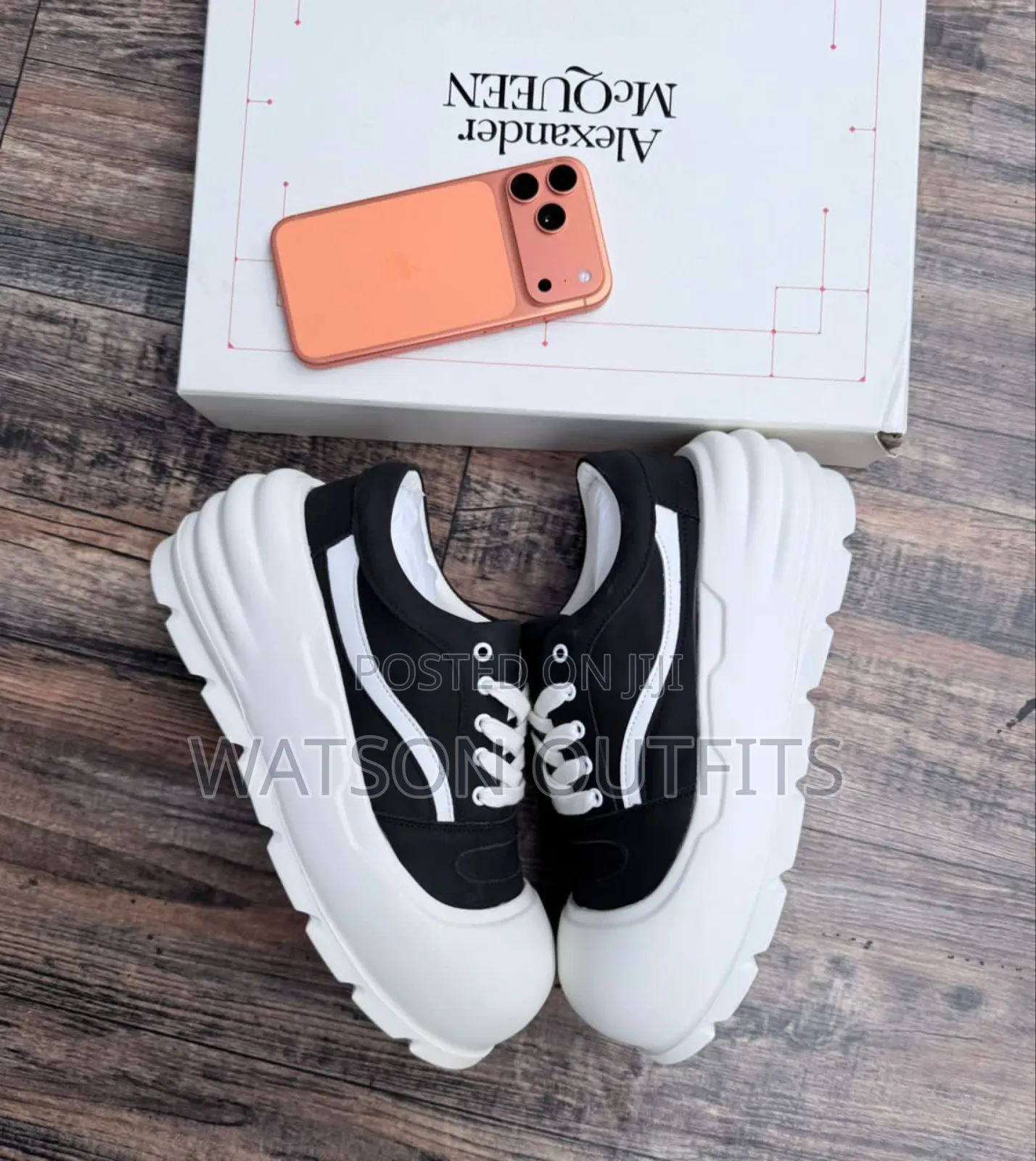 Alexander McQueen Branded Men's Leather Shoes