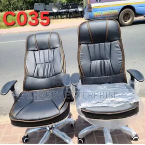 High Quality Leather Executive Office Chair Full Body Relaxing