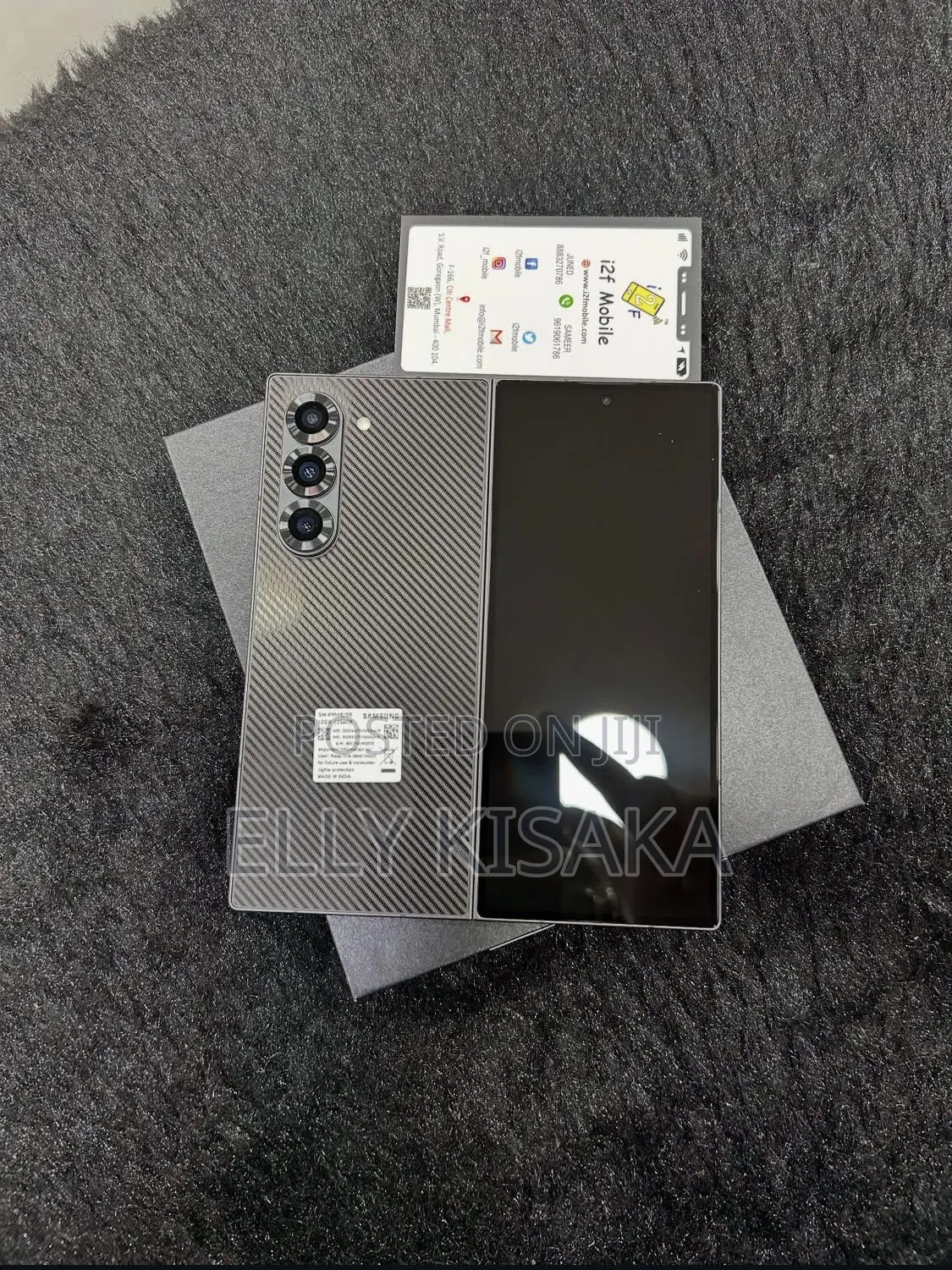 New Samsung Galaxy Z Fold6 256 GB Black
