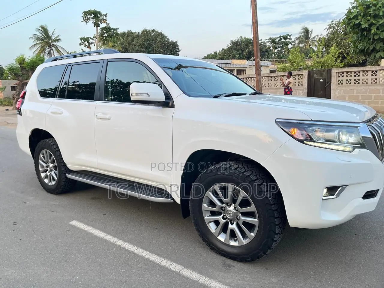 Toyota Land Cruiser Prado 2.8 2020 White