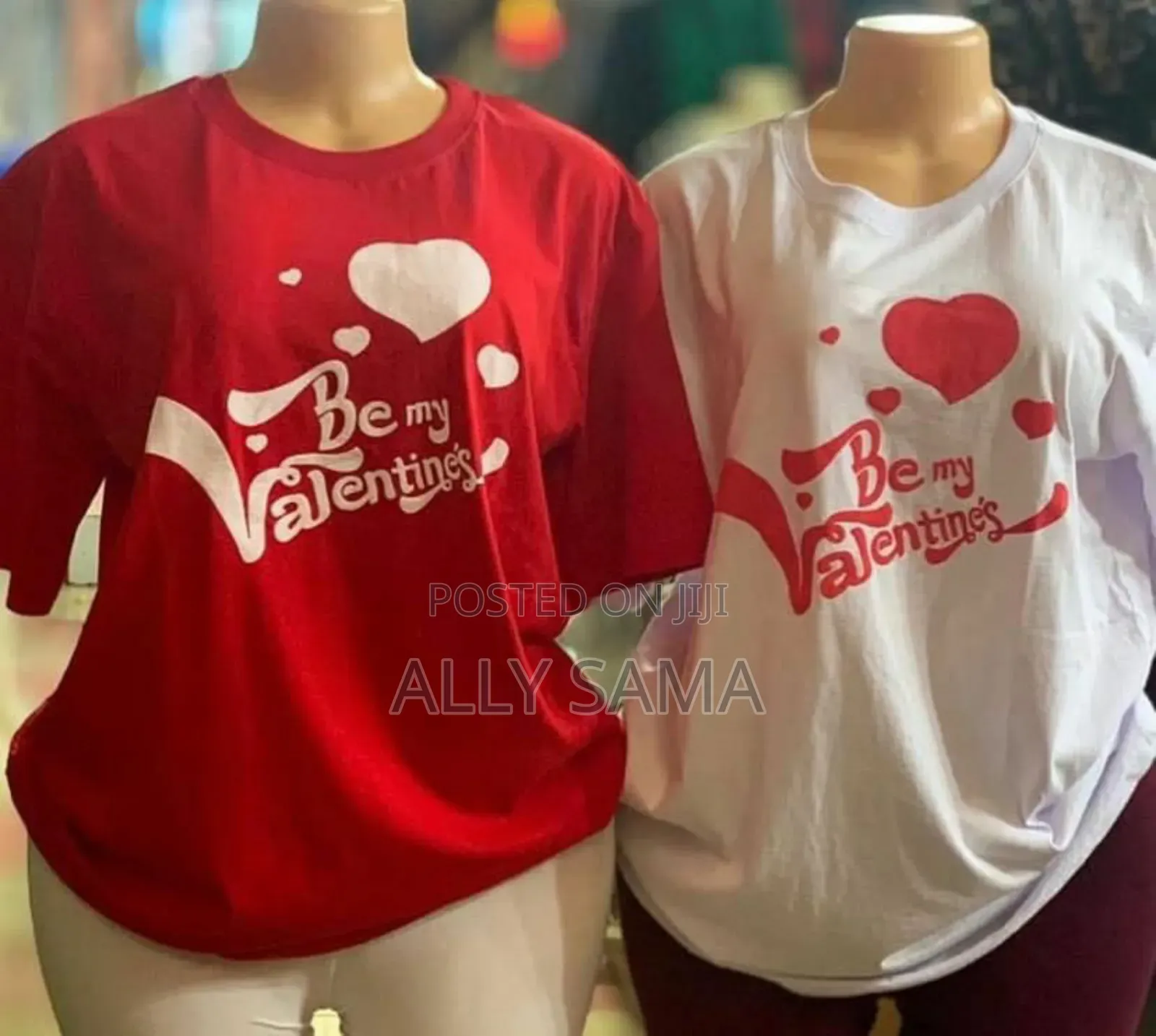 Unisex T-Shirt Material Cotton Special for Valentines