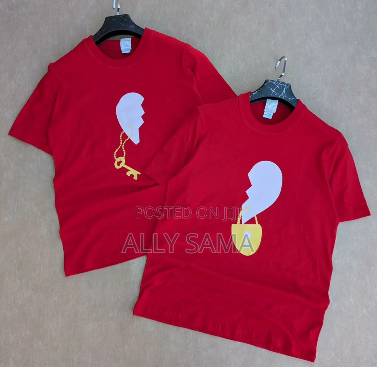 Unisex T-Shirt Material Cotton Special for Valentines