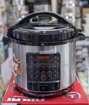 Nikai Electric Digital Pressure Cooker 8l Model Nep882dx 1300w