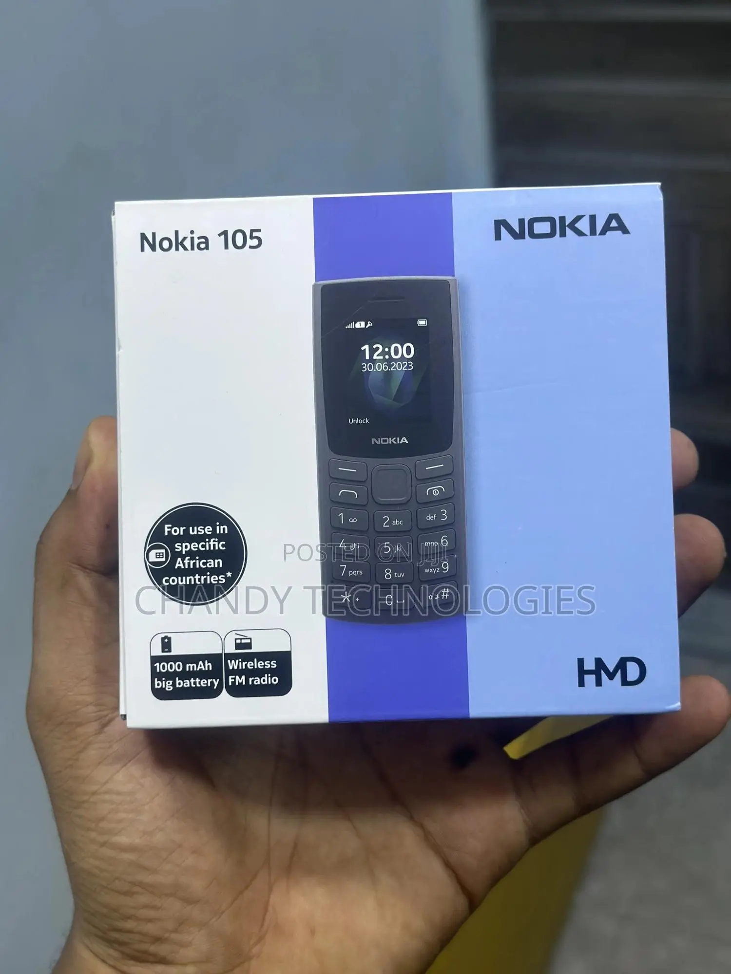 New Nokia 105 Black