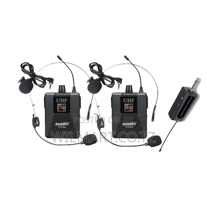 Kodtec Wireless Microphone 75 Meter 725g Kt-6102u