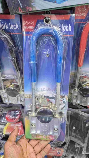 Anti Theft Steel Motorcycle/Scooter/Bicycle U Lock,Fork Lock