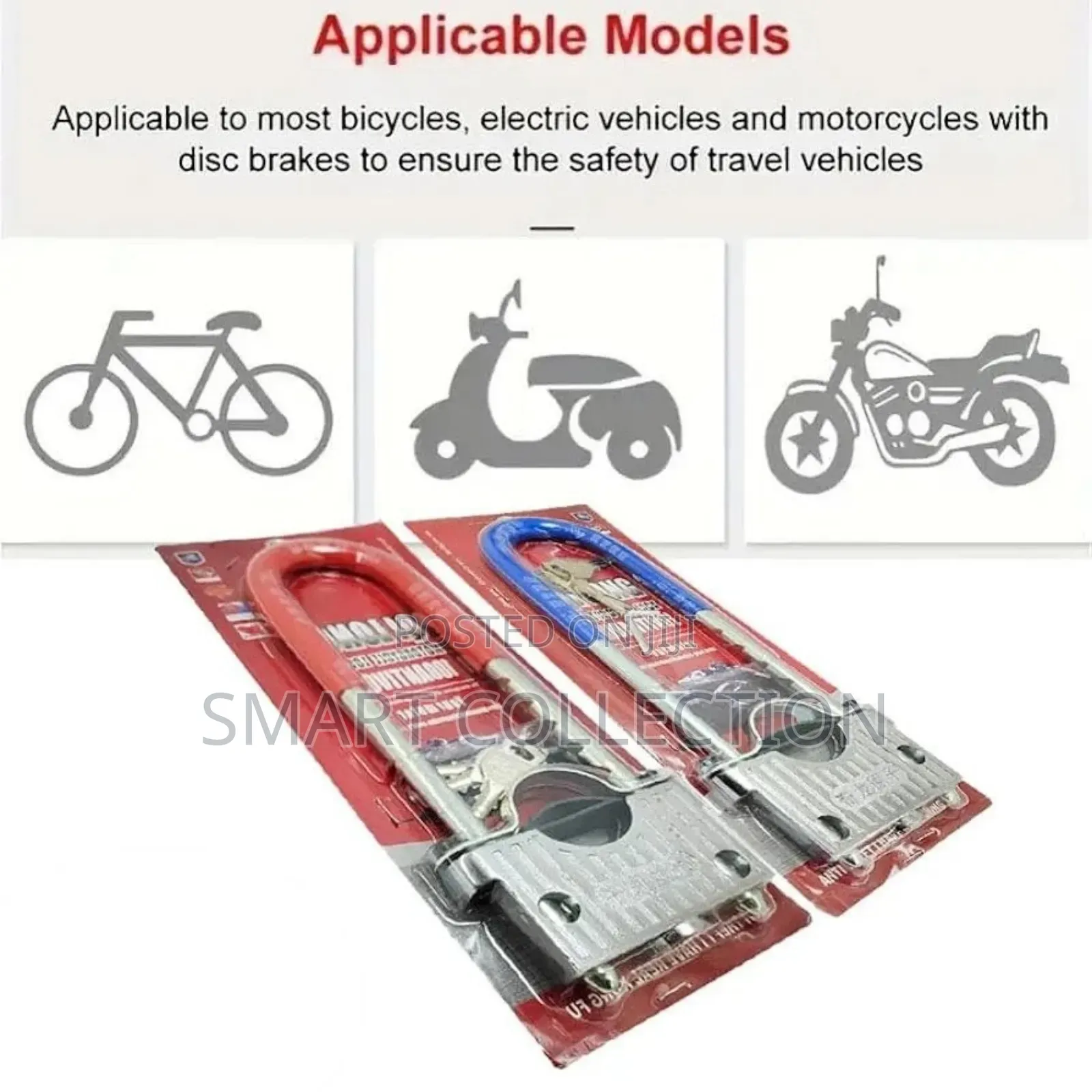 Anti Theft Steel Motorcycle/Scooter/Bicycle U Lock,Fork Lock