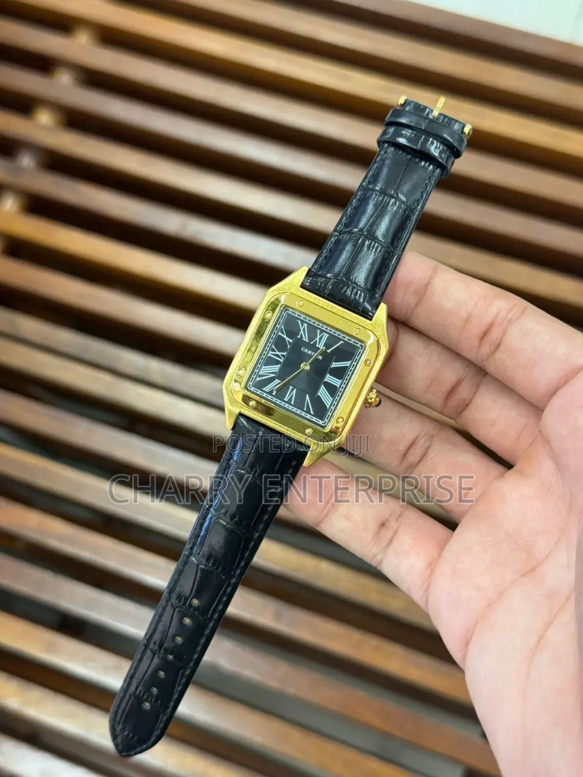 Original and Quallity Cartier Watches Leather Belt Water Resistance