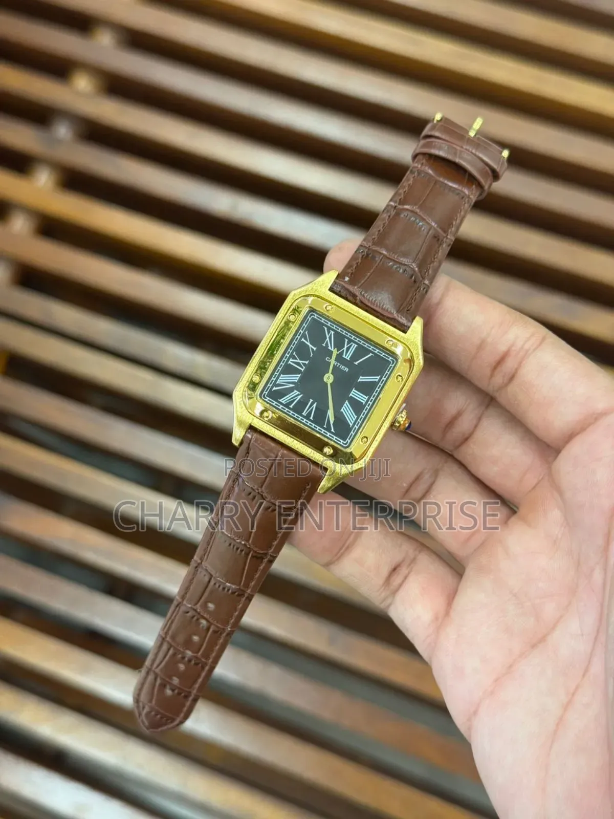 Original and Quallity Cartier Watches Leather Belt Water Resistance