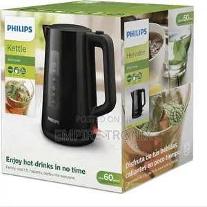Philips 3000 Series Electric Kettle (1.7l) – 2200w Model Hd9318/21