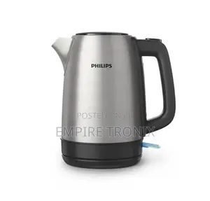 Philips New Daily Metal Kettle (1.7l) – 2200w Stainless Steel Hd9350