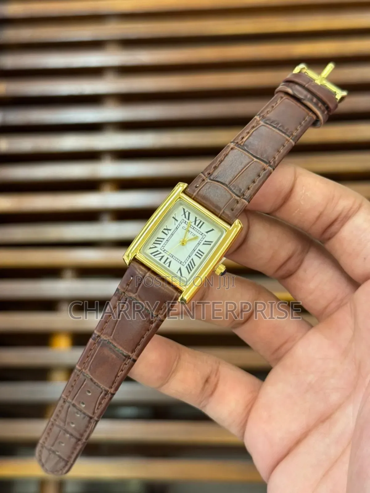 Original and Quallity Cartier Watches Leather Belt Water Resistance