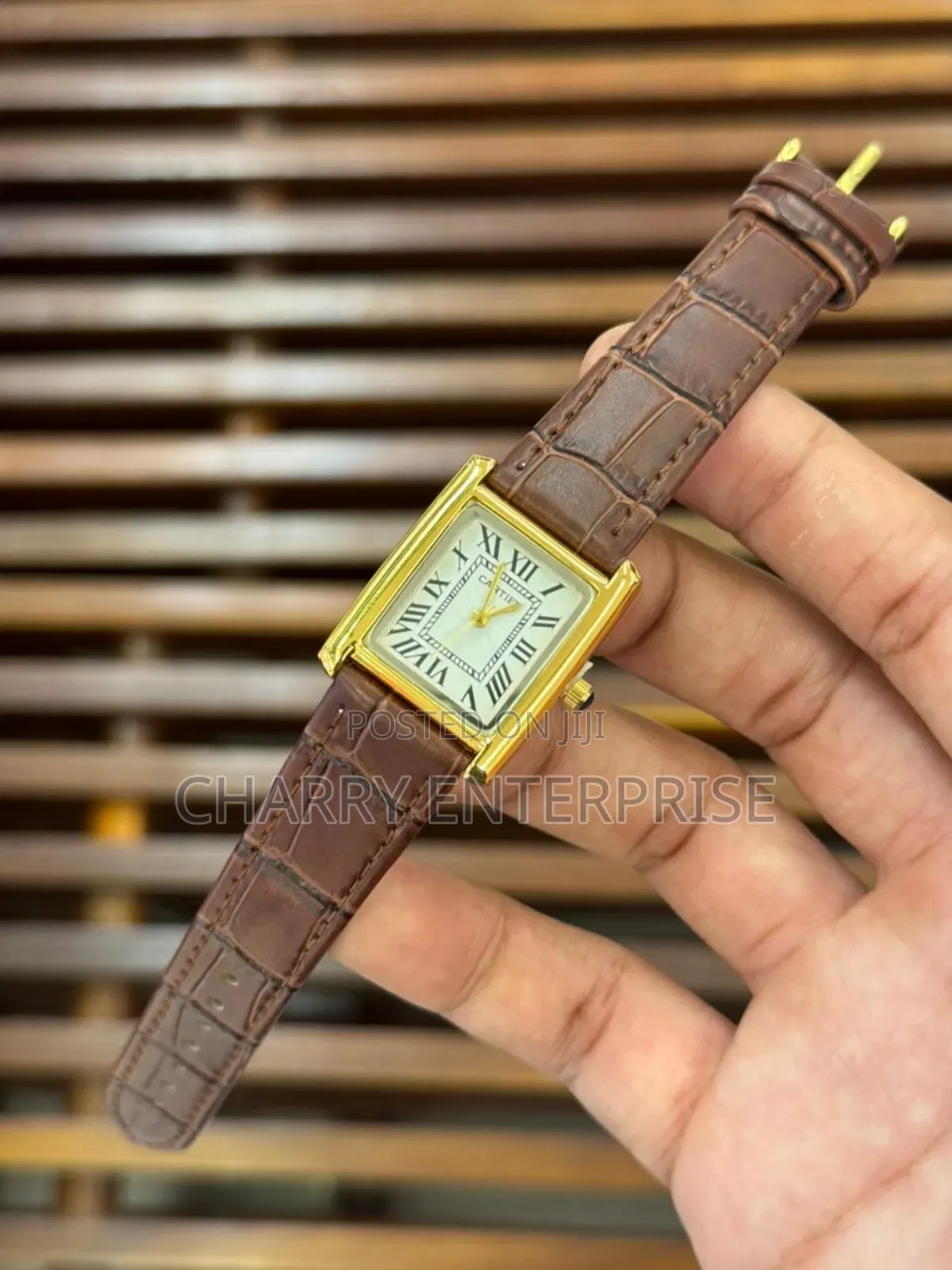 Original and Quallity Cartier Watches Leather Belt Water Resistance