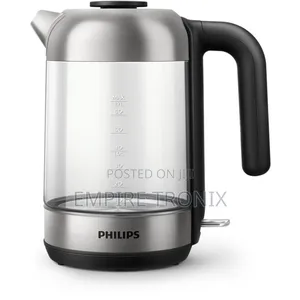 Philips Series 5000 Glass Kettle (1.7l) – 2200w Led Light Hd9339/81