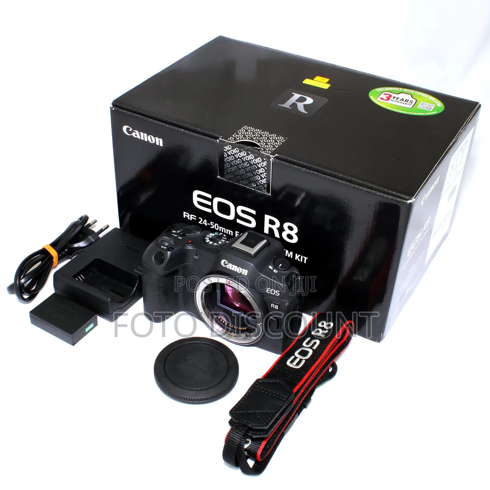 Canon Eos R8 Mirrorless Camera Body